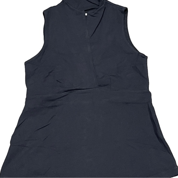 LULULEMON workout sleeveless top Luon black size 6 - Picture 2 of 6